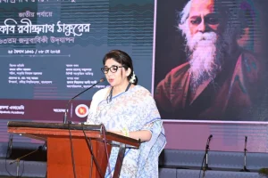 বিশ্বশান্তির লক্ষ্যে কাজ করেছেন রবীন্দ্রনাথ ও বঙ্গবন্ধু : সংস্কৃতি প্রতিমন্ত্রী