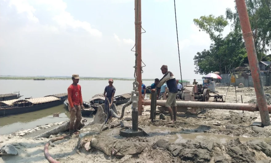 বাস্তব রুপ পাচ্ছে চিলমারী বন্দর