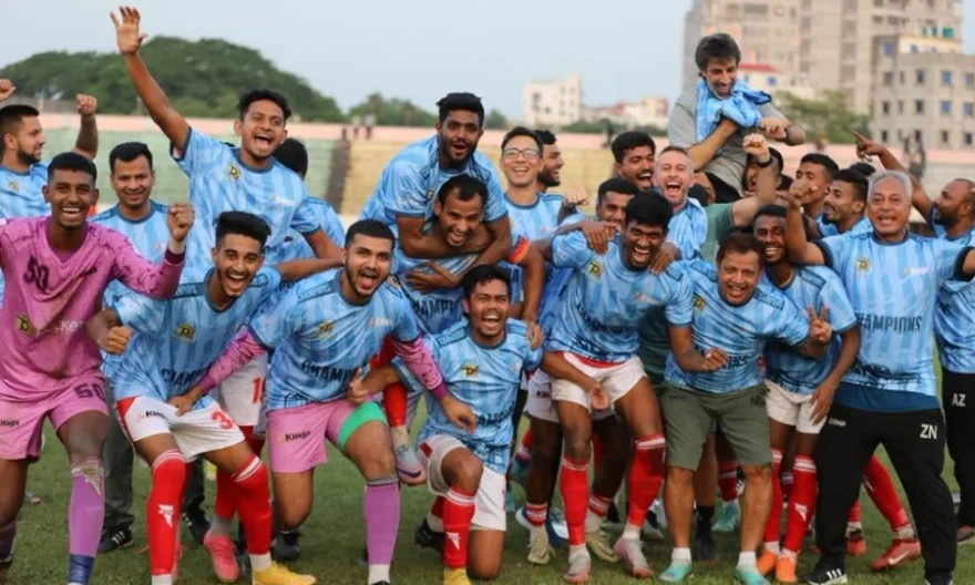মোহামেডানকে হারিয়ে বসুন্ধরা কিংসের পঞ্চম শিরোপা জয়