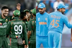 রাতে ভারতের মুখোমুখি হচ্ছে বাংলাদেশ