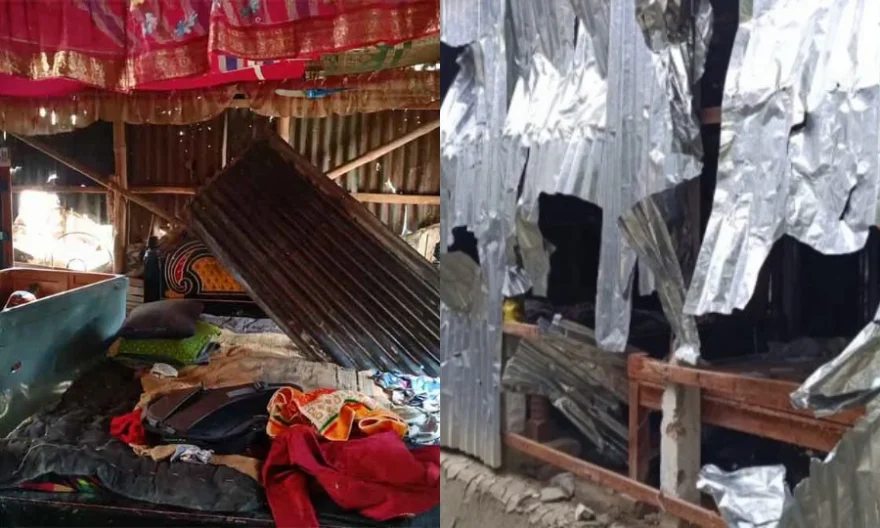শৈলকুপায় নির্বাচন পরবর্তী সহিংসতায় প্রতিপক্ষের বাড়িঘরে ব্যাপক হামলা-ভাঙচুর