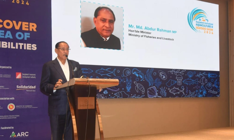 ১৮ জুলাই বাংলাদেশ ইন্টারন্যাশনাল অ্যাকোয়াকালচার অ্যান্ড সীফুড শো উদ্বোধন করবেন প্রধানমন্ত্রী