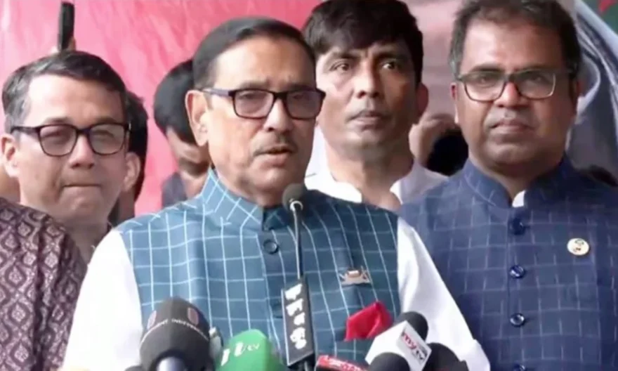 বিএনপি কখনোই জনগণতান্ত্রিক দল হয়ে উঠতে পারেনি : ওবায়দুল কাদের