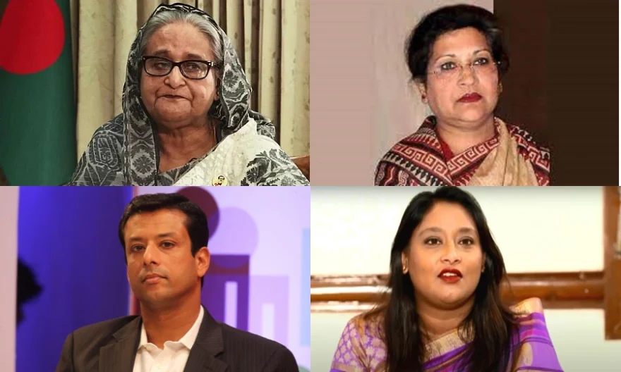 এবার হাসিনা-রেহানা-জয়-পুতুলসহ ২১ জনকে আসামি করে হত্যা মামলা