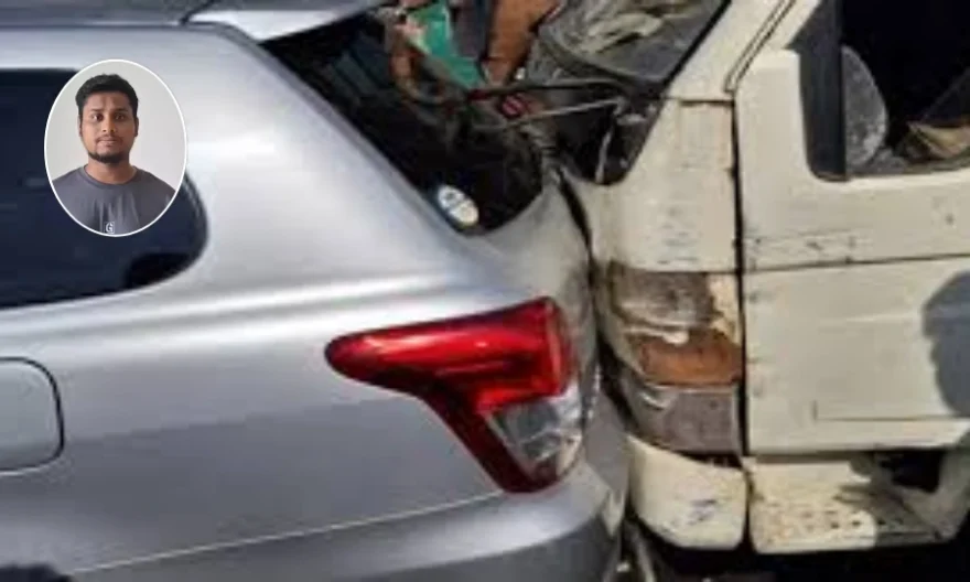 ফের গাড়িতে ট্রাকের ধাক্কা, জানালেন হাসনাত